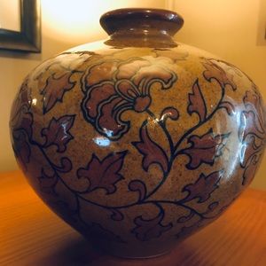 Art Nouveau Style Ceramic Vase